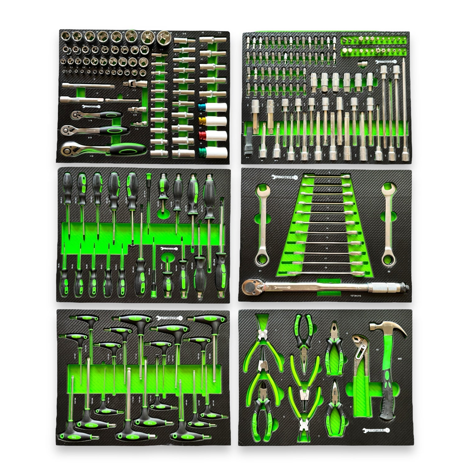 Carrello attrezzi 8 cassetti 6 pieni