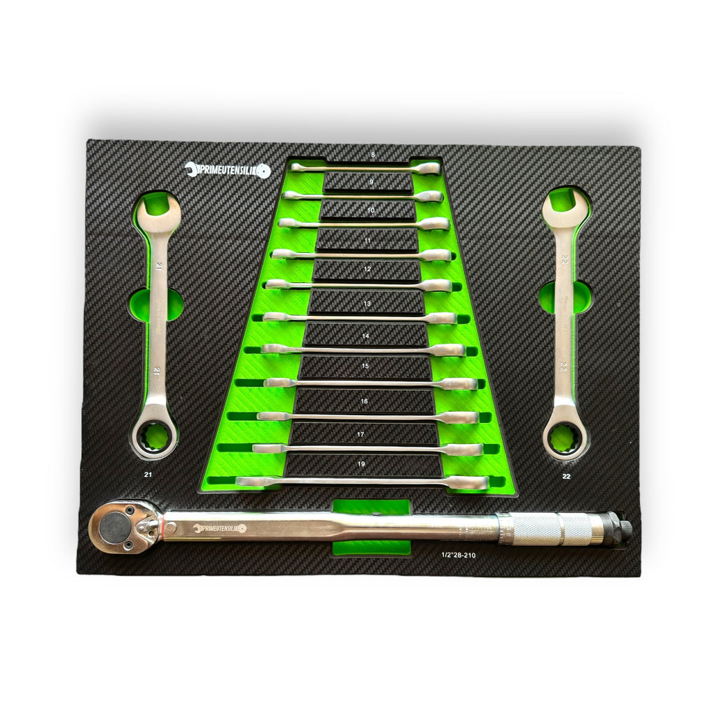 Carrello attrezzi 8 cassetti 6 pieni