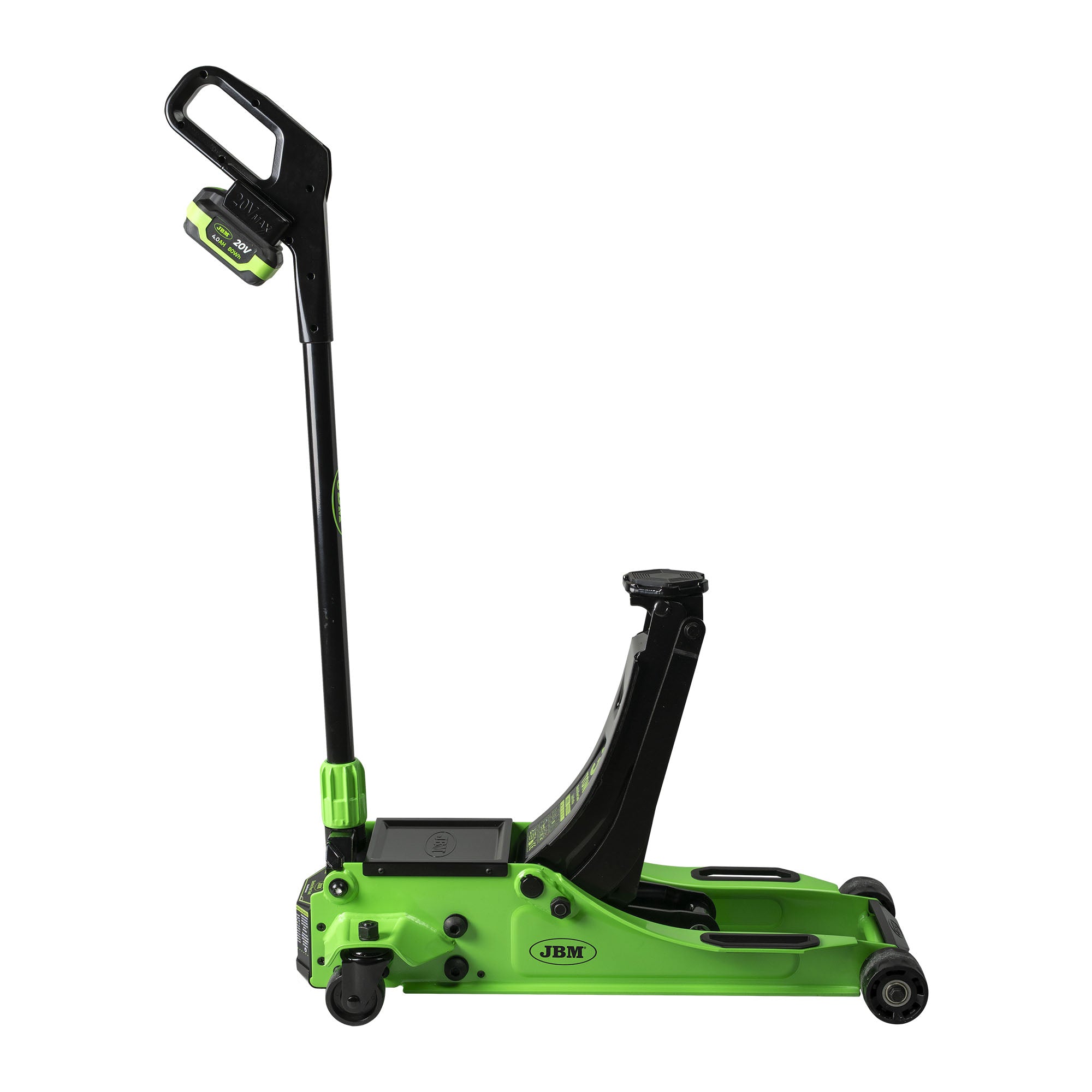 CRIC A CARRELLO IDRAULICO 3T A BATTERIA