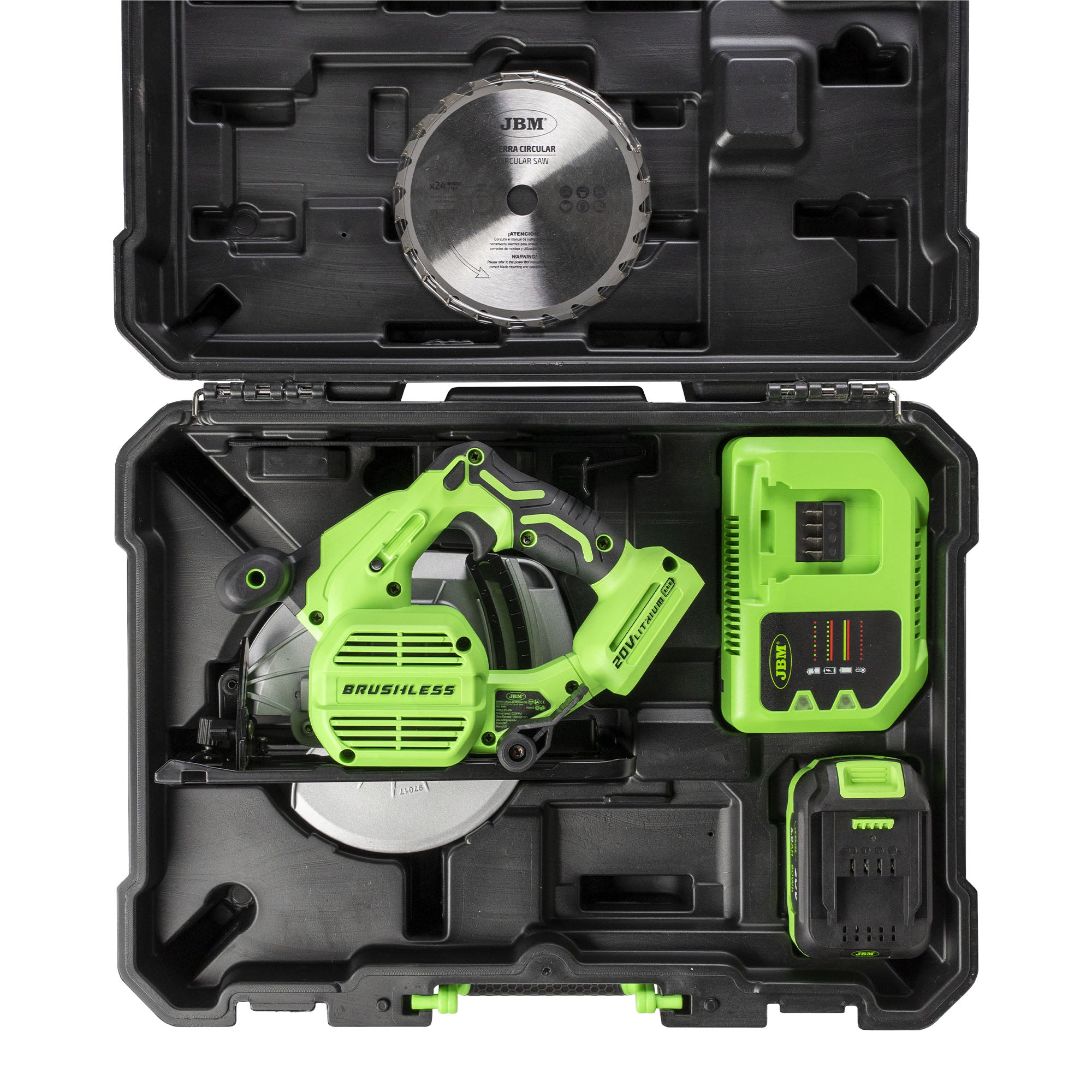 SEGA CIRCOLARE BRUSHLESS A BATTERIA CON CUSTODIA