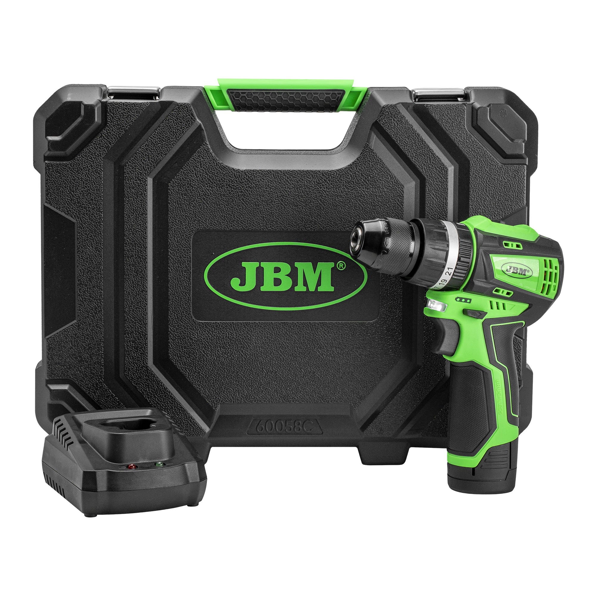 Perceuse à percussion sans balais 12 V avec coffret