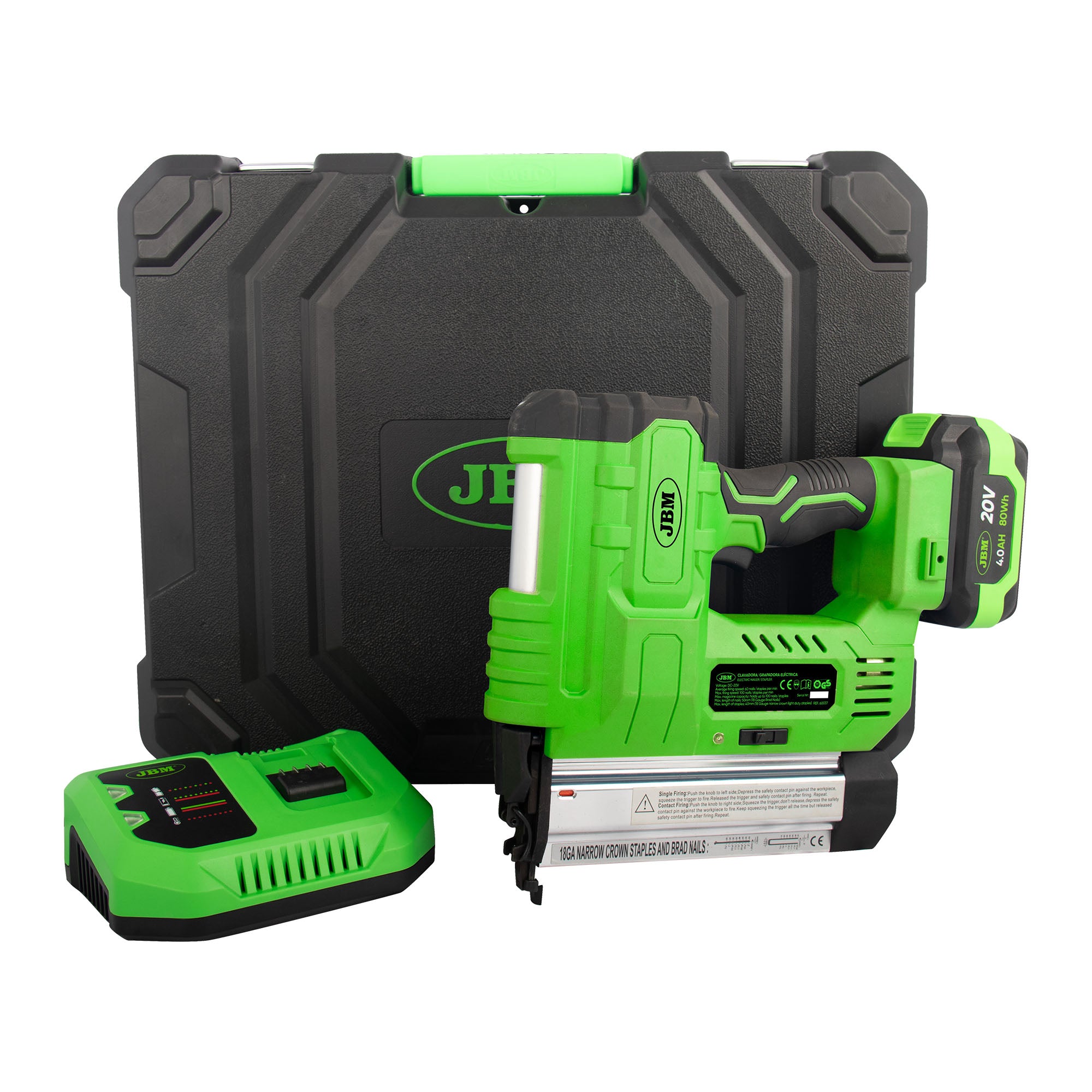 CHIODATRICE BRUSHLESS A BATTERIA CON CUSTODIA RIF.60037C