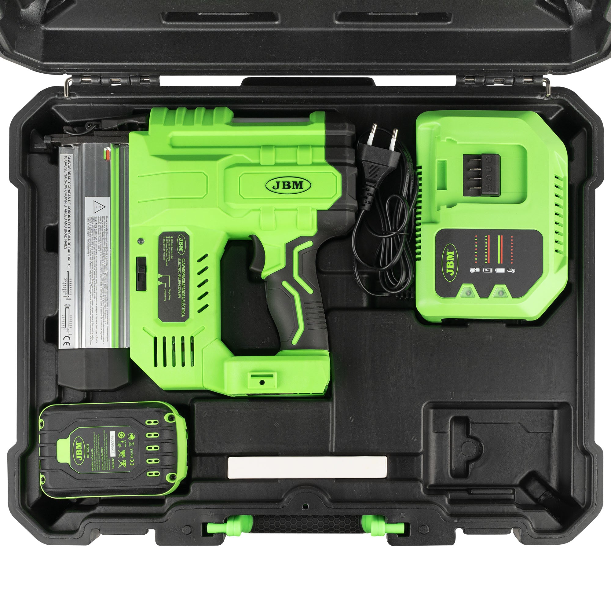 CHIODATRICE BRUSHLESS A BATTERIA CON CUSTODIA RIF.60037C