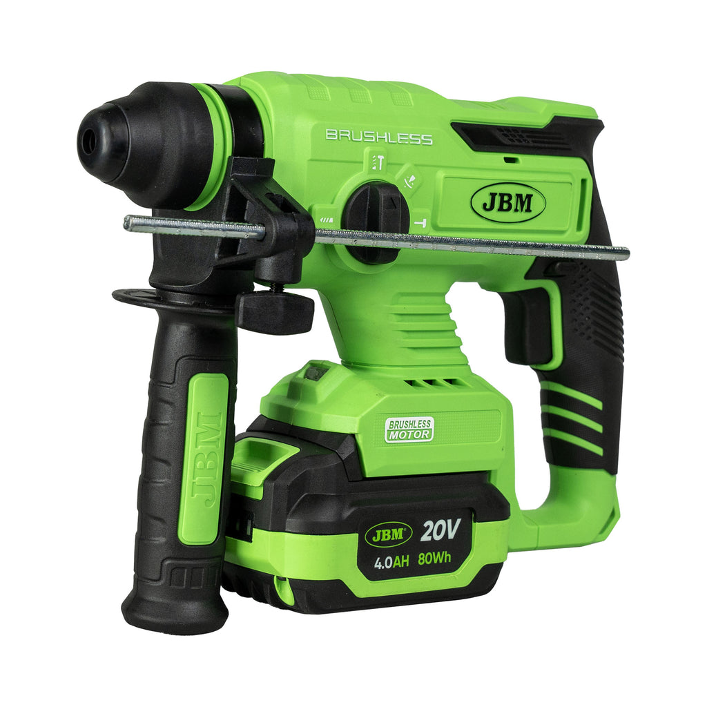 Bürstenloser Akku-Bohrhammer mit Koffer Art.-Nr. 60023C